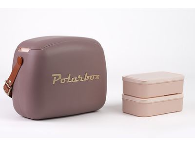 Polarbox Coolerbag 6l - Mauve Gold Incl. 2x Lunchbox