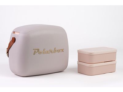 Polarbox Coolerbag Pearl Gold 6l Incl. 2x Lunchbox