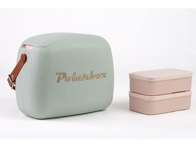 Polarbox Coolerbag 6l Matcha Gold Incl. 2x Lunchbox