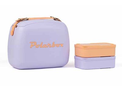 Polarbox Coolerbag 6l Paars Incl. 2x Lunchbox
