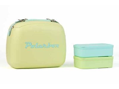 Polarbox Coolerbag Koelbox 6l Limoen Groen - Incl. 2x Lunchbox