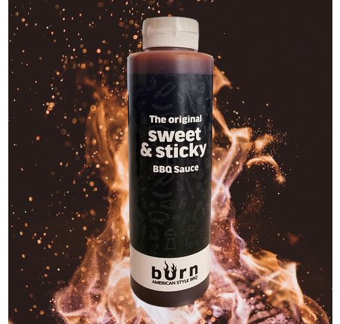 Original Sticky & Sweet BBQ Sauce 500ml  Burn