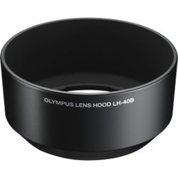 OM System LH-40B Lens Hood Black For 45mm f/1.8 