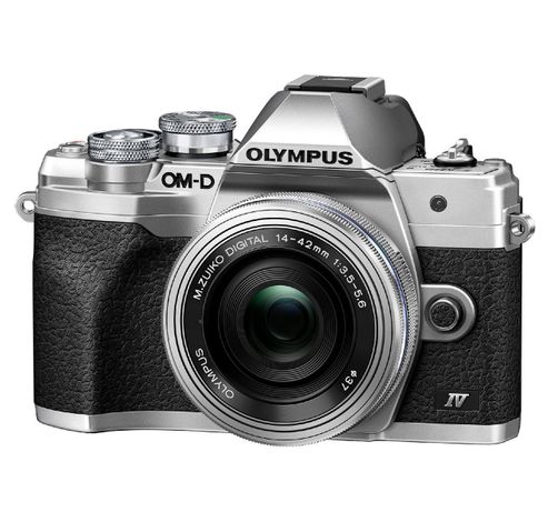 E-M10 IV + 14-42mm + 40-150mm Silver  OM System