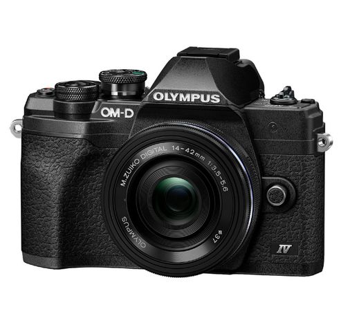 E-M10 IV + 14-42mm + 40-150mm Black  OM System