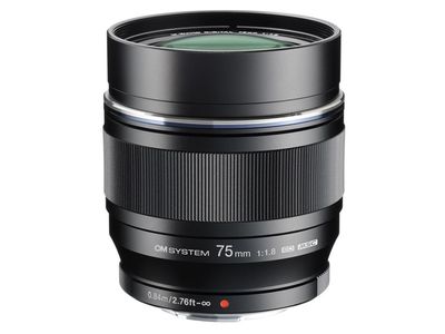 M.Zuiko Digital ED 75mm F1:8 / ET-M7518 Black