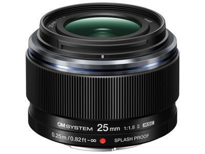 M.Zuiko Digital ED 25mm f/1.8 II Black