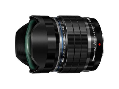 M.Zuiko Digital ED 8mm f/1.8 Fisheye Pro w/ Len...
