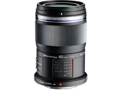 M.Zuiko Digital ED 60mm f/2.8 / EM-M6028 Black