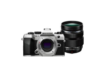 OM-5 Mark II Zilver + 12-40 mm F2.8 PRO II-set Zilver