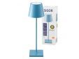 Nuindie Accu Tafellamp rond 380mm Blauw