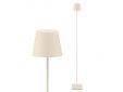 Nuindie Vloerlamp op accu 1200mm duinbeige rond