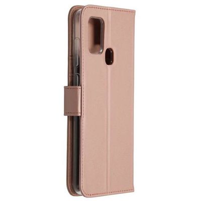 Wallet Softcase Samsung a217 Galaxy A21s rose gold 