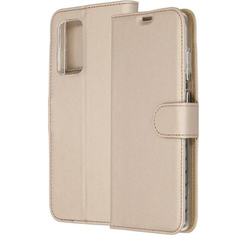 Wallet Softcase Booktype Samsung Galaxy A72 gold  Accezz