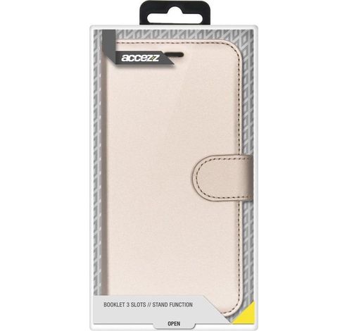 Wallet Softcase Booktype Samsung Galaxy A72 gold  Accezz