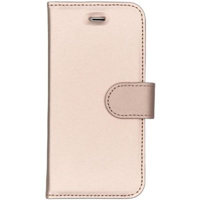 Wallet softcase booktype iPhone 7/8 gold 