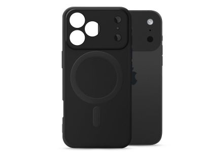 Protective Flex iPhone 17 Pro MagSafe Hoesje Flexibel TPU Backcover - Zwart