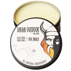 Valhal Outdoor Verzorgings- en inbrand Wax voor gietijzer 125gr