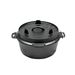 Valhal Outdoor Dutch oven braadpan gietijzer 3,8 liter