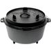 Valhal Outdoor Dutch oven gietijzer met pootjes outdoor 8 liter