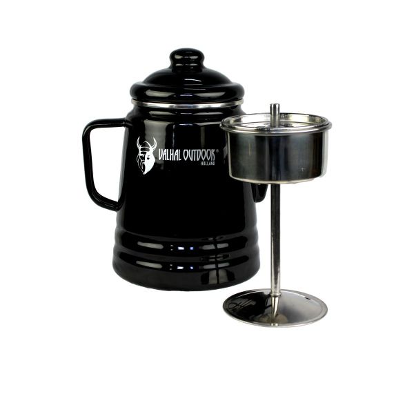 Valhal Outdoor Outdoor koffie percolator emaille 1,7 liter