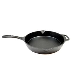 Valhal Outdoor Skillet koekenpan gietijzer met steel 25 cm