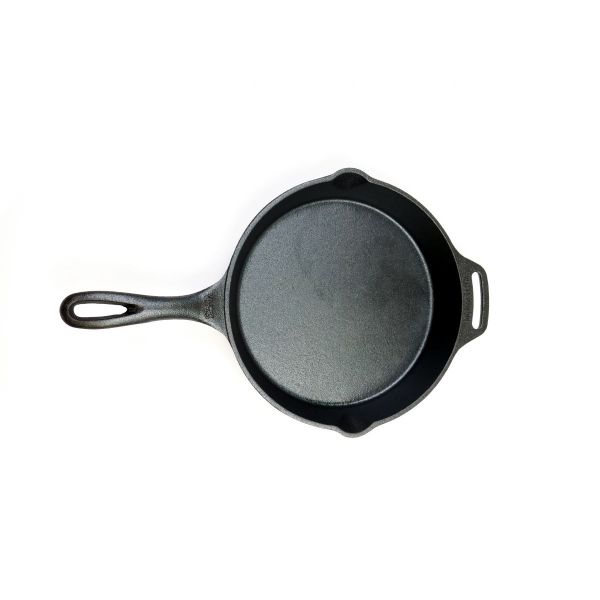 Valhal Outdoor Skillet koekenpan gietijzer met steel 25 cm