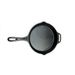 Valhal Outdoor Skillet koekenpan gietijzer met steel 25 cm