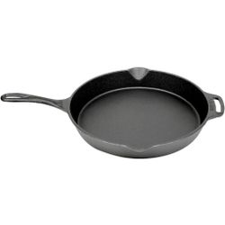 Valhal Outdoor Skillet koekenpan gietijzer met steel 30 cm