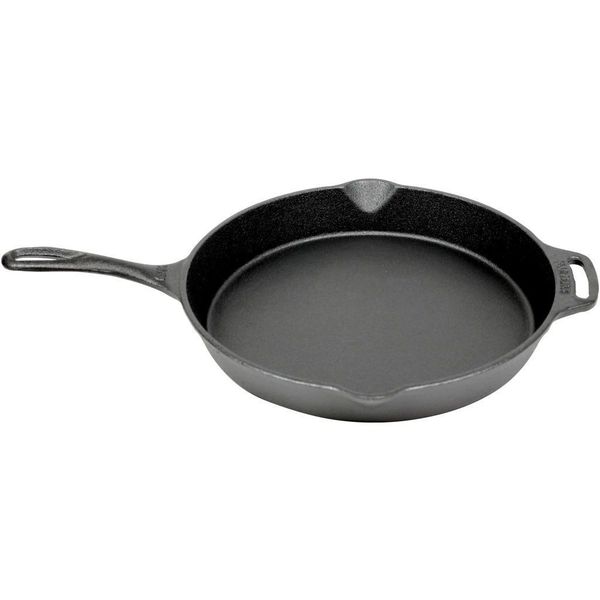 Valhal Outdoor Skillet koekenpan gietijzer met steel 30 cm