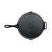 Valhal Outdoor Skillet koekenpan gietijzer met steel 30 cm