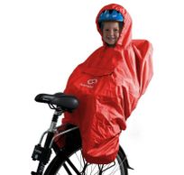 RAIN PONCHO RED 