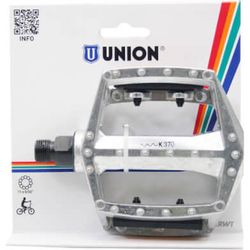 Union Pedalen 102 BMX 9/16 zilver op kaart 