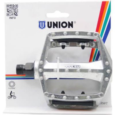 Pedalen 102 BMX 9/16 zilver op kaart  Union