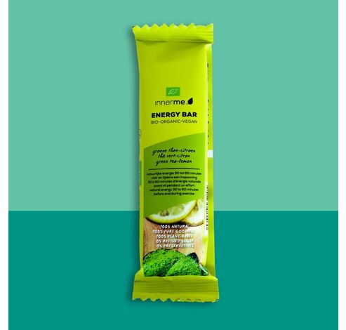 Energy Bar Groene thee - citroen (20x40g) BIO  Innerme