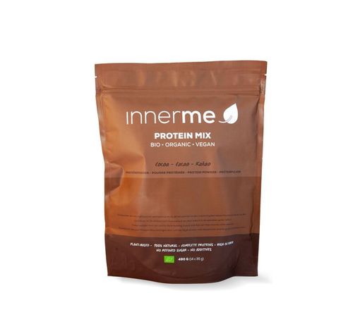 Proteïne Mix Cacao (490g) BIO - nieuwe recept  Innerme