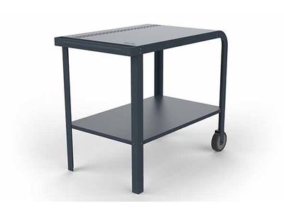 Vallone Bijzettafel Leisteen87x50.5x73.2cm 