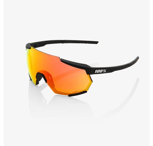 RACETRAP - Soft Tact Black - Hiper Red Multilayer Mirror Lens Soft Tact Black Size: UNI  100%