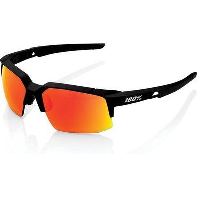 SPEEDCOUPE - Soft Tact Black - HIPER Red Multilayer Mirror Lens Soft Tact Black Size: UNI 