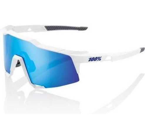 SPEEDCRAFT - Matte White - Hiper Blue Multilayer Mirror Lens Matte White Size: UNI  100%