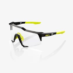 100% SPEEDCRAFT - Gloss Black - Photochromic Lens Gloss Black Size: UNI 