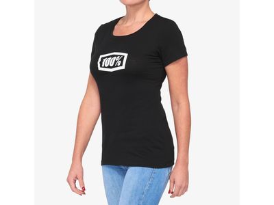 ESSENTIAL Women's T-shirt Black Size: LG
