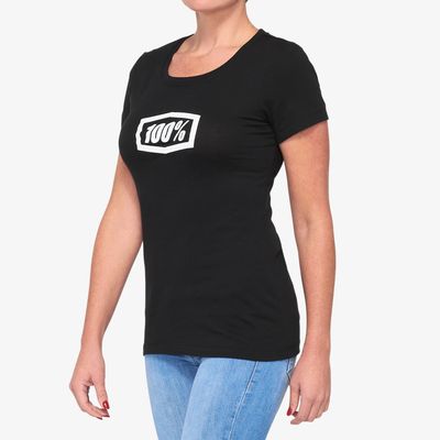 ESSENTIAL Women's T-shirt Black Size: LG 