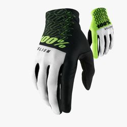 100% Gloves MTB Celium SP21 Fluo Yellow Size: XL 