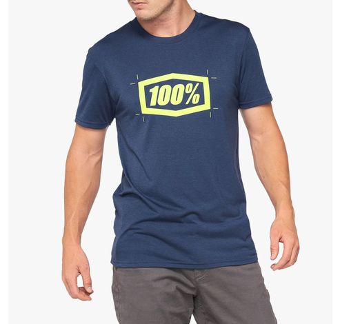 CROPPED Tech T-shirt  Navy Size: MD  100%