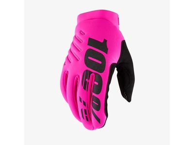 Glove MTB BRISKER SP22 Neon Pink Size: M