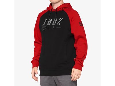 BARRAGE Hooded Pullover Chilli Pepper/Black Size: SM