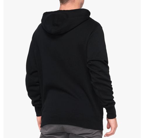 ESSENTIAL Hooded Pullover  Black Size: XL  100%