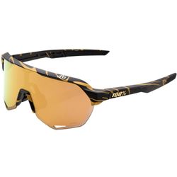 100% S2 Peter Sagan LE Metallic Gold Flake - HiPER Gold Mirror Lens 