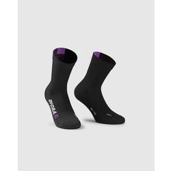 Assos DYORA RS Socks 0 Black violet (SUMMER ) 